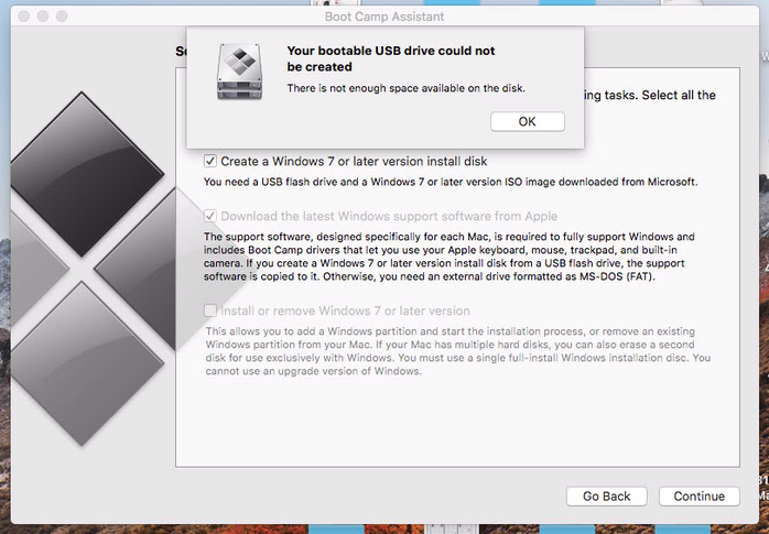 create a bootable usb flash drive for mac on windows